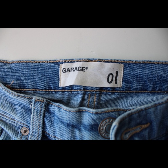 Garage Ripped Jean Capris - Picture 3 of 4